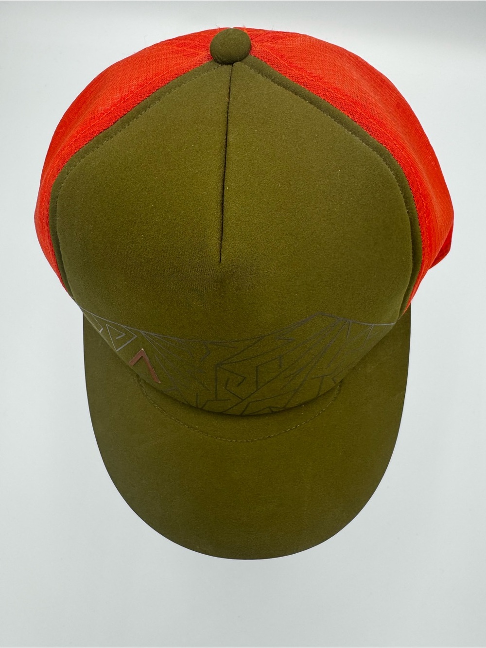 ARC’TERYX Olive & Orange Trucker Cap - Picture 4 of 9